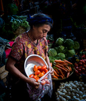 Produce vender #03, Antigua Market, Guatemala