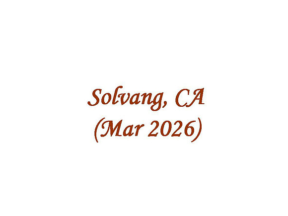 Solvang, Mar 2026