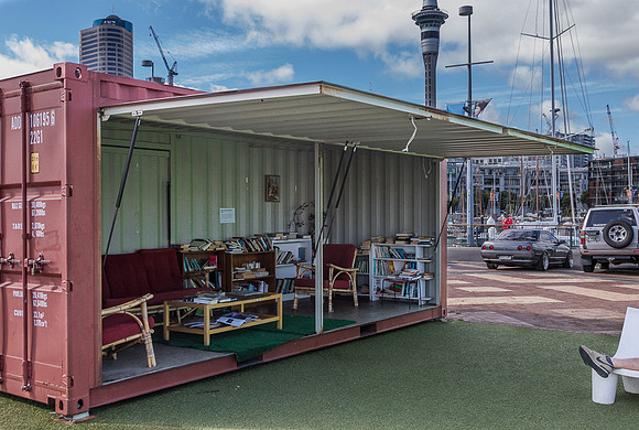 Ship Container Free Library