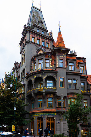 Wild House, Jewish Quarter, Prague, CZE