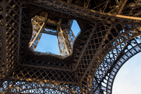 Eiffel Tower structural view