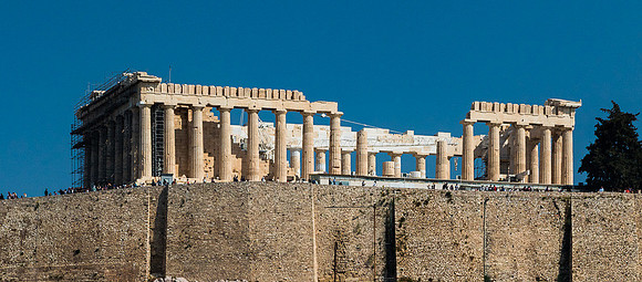 Parthenon from Divani Acropolis Hotel