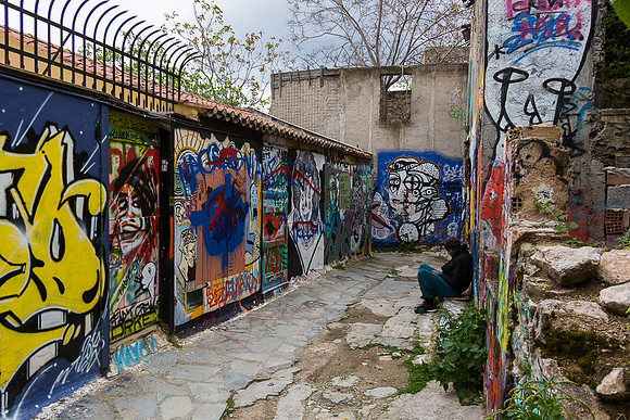 Athens Grafitti Alley