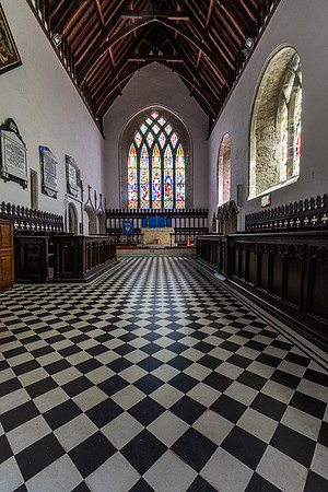 St. Nicholas Church interior. Adare, Ireland