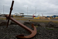 Anchor on display