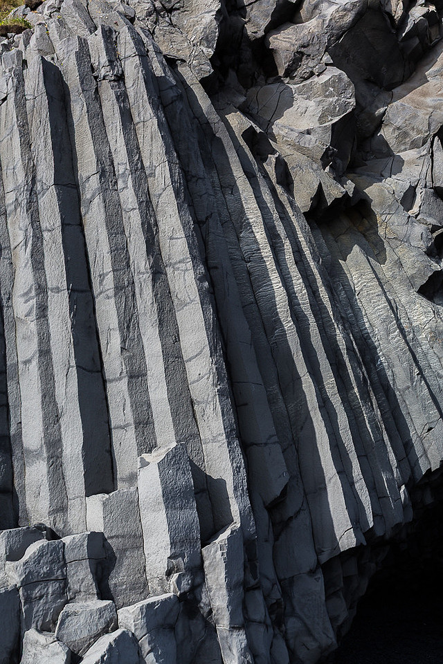 Basalt Columns at Blacksand Beach