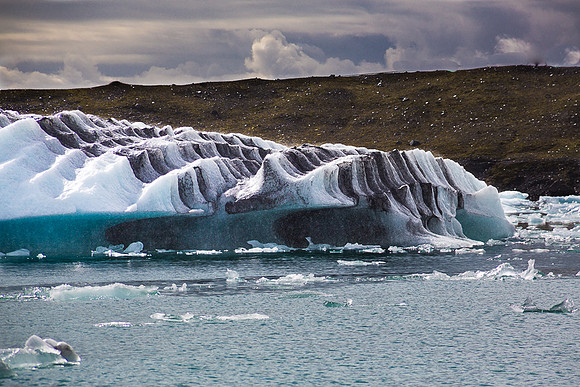 Iceberg in Jökulsárlón Iceberg Lagoon #03