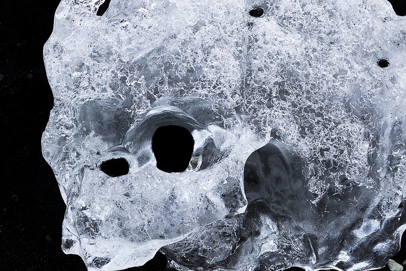 Iceberg on Jökulsárlón Iceberg Beach #07