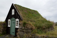 Sod roof in Iceland