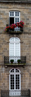 Three French Balconies, St. Malo, France