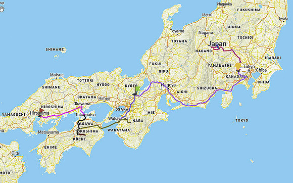 02 # Map 1 Entire Trip