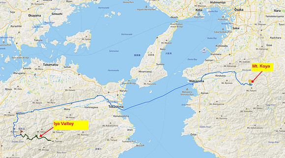 02 # Map 08  Koya to Iwa Valley