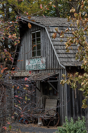 Antique shop in barn