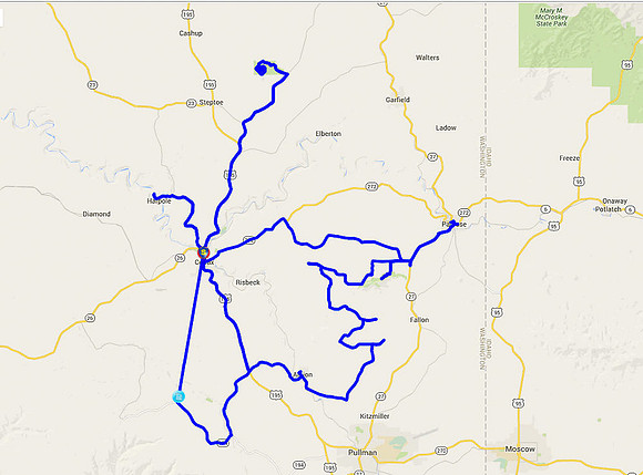 02 2015-10-01 Map - Palouse 1