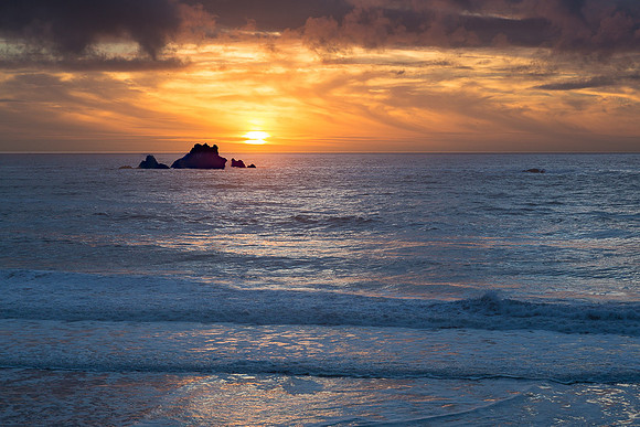 Sea Stack Sunset