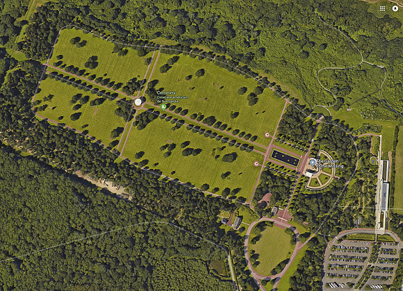 02 Map Normandy Cemetery