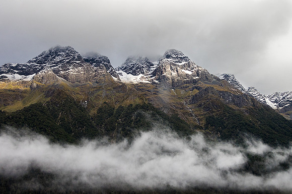 Southern Alps from Eglinton Valley