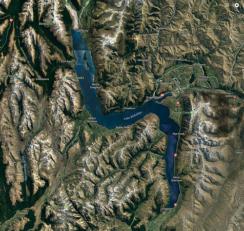 01 2017-02-13 Lake Wakatipu arial (Google)