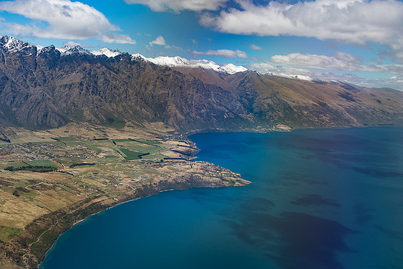 Frankton Arm of Lake Wakatipu NZ