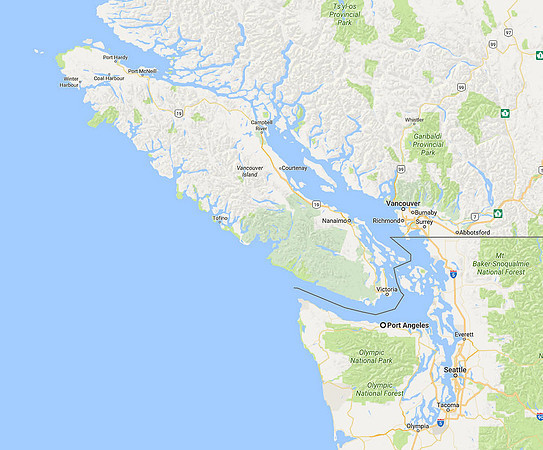02 Map 2 - Seattle-Vancouver area