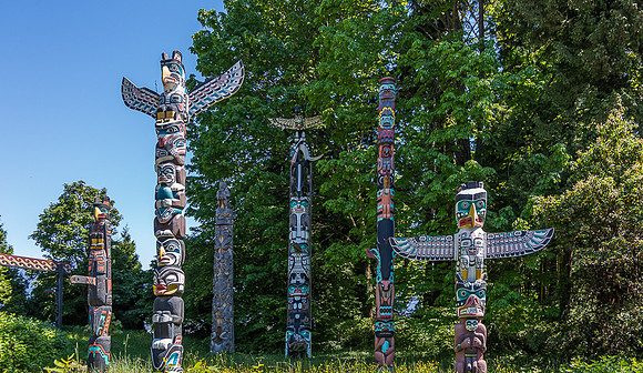 Stanley Park Totem Poles