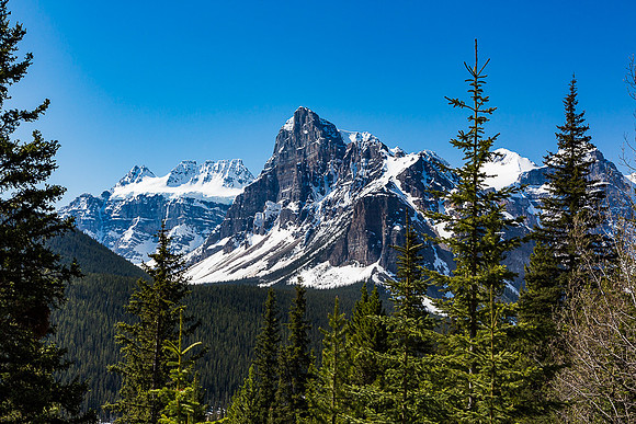 Mt. Babel from Moraine Lake Rd