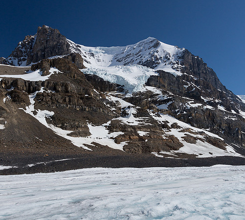 Mt. Andromeda at Athabasca Glacier