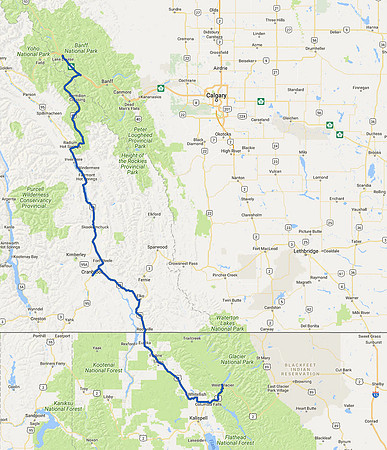 01 Map 12 - Kootenay-Glacier