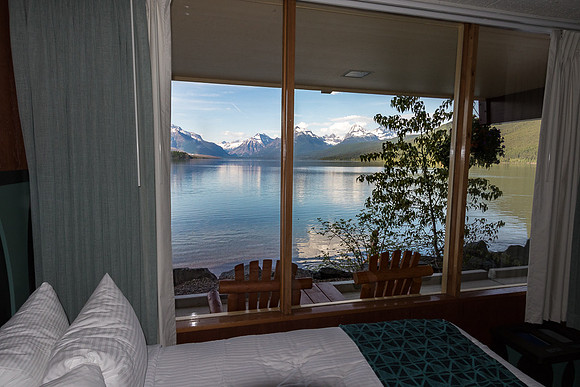 Lake MacDonald from Motel room