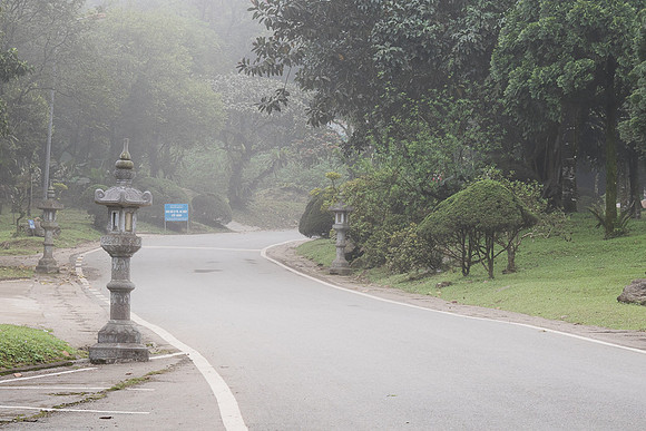 Fog.  Ba Vi Resort.  Ba Vi National Park