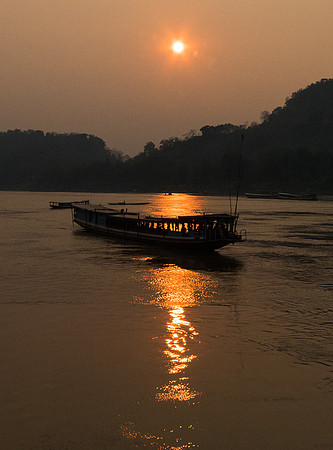 Sunset on the Mekong #2