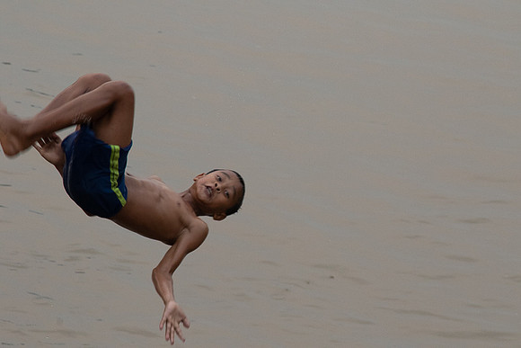 Jumping into the Mekong