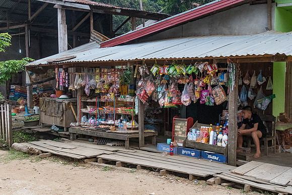 Ban Tha Deua General store.  Laos