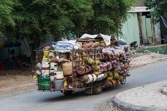 Loaded for Market, Siem Reap Area