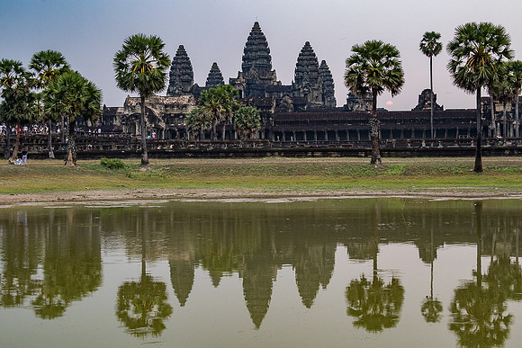 Angkor Wat Temple & reflection
