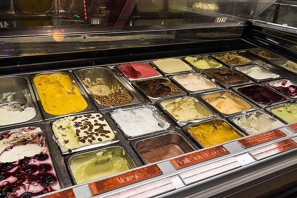 Gelato in Saint-Malo France