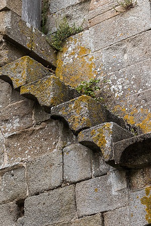 Mont St. Michele old Stairs