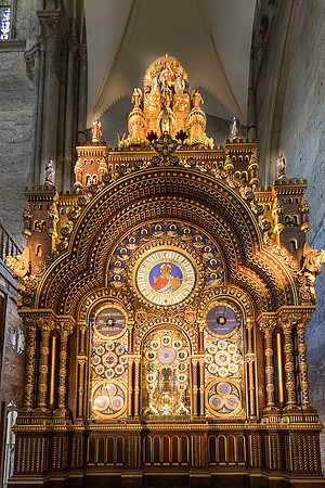 Beauvais Astronomical Clock, Saint Pierre Cathedral, Beauvais France