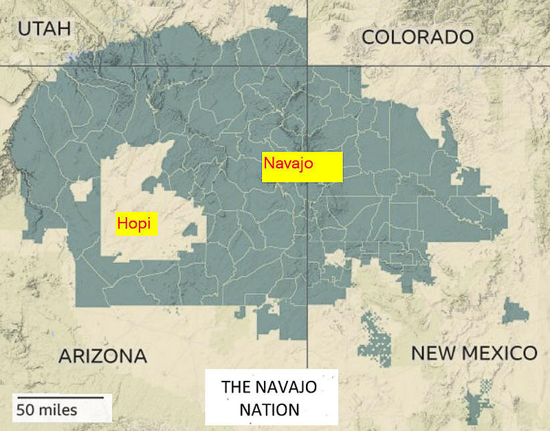 01 Map 8 Navajo Nation