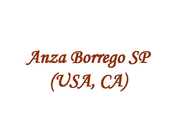 Anza-Borrego State Park