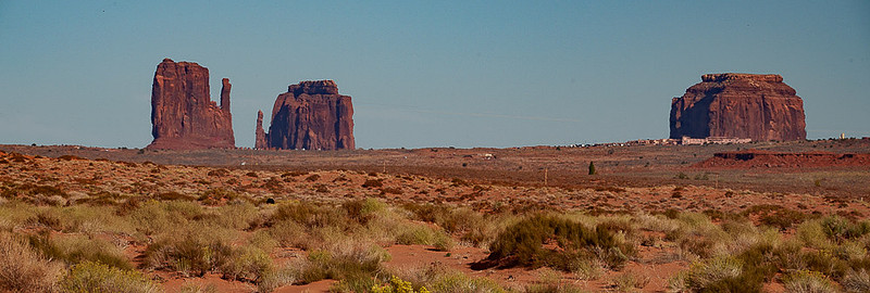 East Mitten, West Mitten and Merrick Buttes