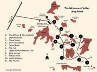 15 Map 4c - Monument Valley Loop Drive