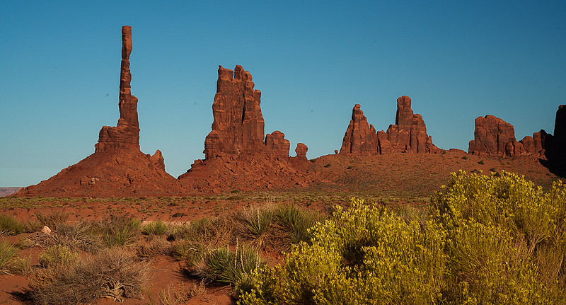 Totem Pole & Yei Bichei #1, Monument Valley