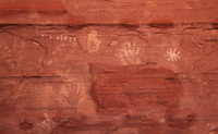 Pictographs, Chinley Wash