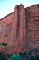 twin towers, Chinle Wash