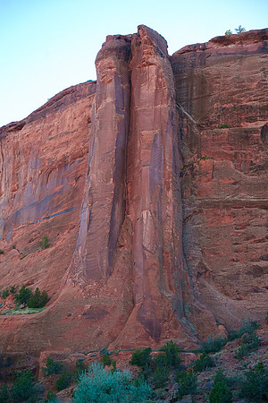 twin towers, Chinle Wash