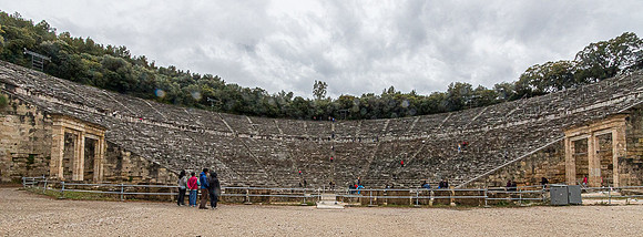 Ancient Epidaurus Greek Theatre #3