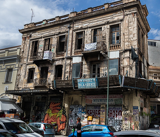 Abandoned in Monastiraki Area