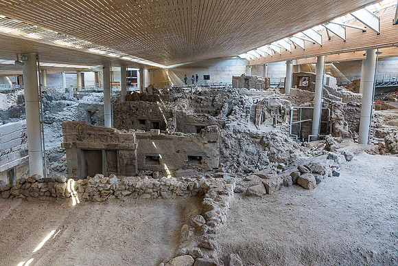 Prehistoric Akrotiri Site #1, Santorini Island