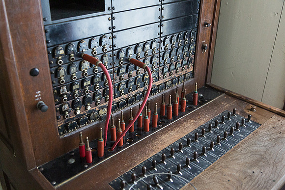 Switchboard, Highland Village Musum (Cape Breton Island, NS Canada)